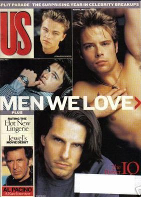 US WEEKLY magazine side cover Issue 263 December 1999