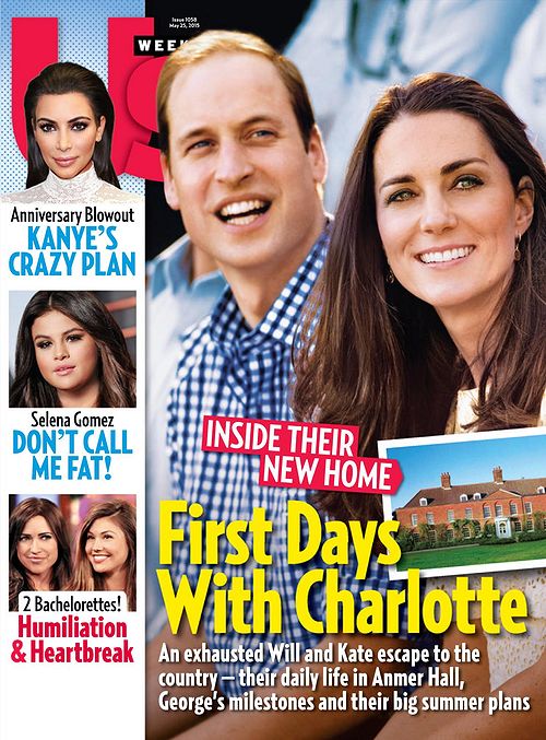 US WEEKLY magazine side cover Issue 1058 25 May 2015