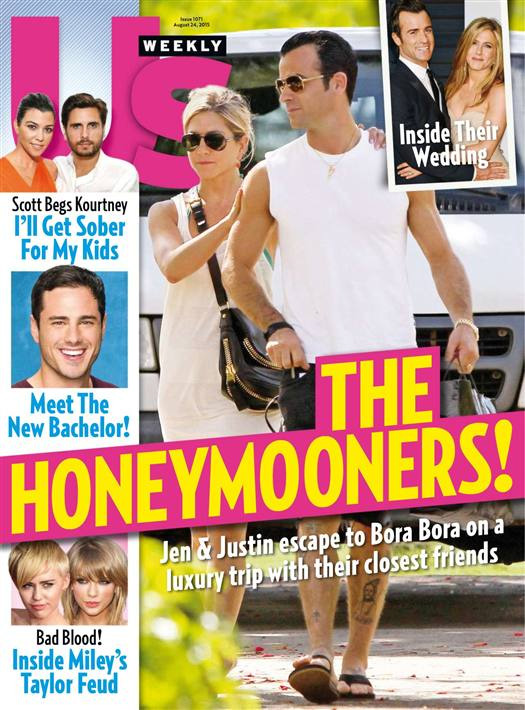 US WEEKLY magazine side cover Issue 1071 24 August 2015