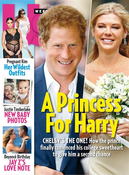 US WEEKLY magazine side cover Issue 1076 28 September 2015