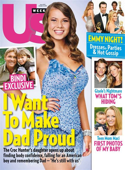 US WEEKLY magazine side cover Issue 1077 5 October 2015