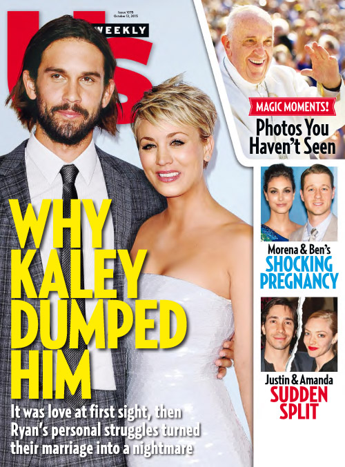 US WEEKLY magazine side cover Issue 1078 12 October 2015