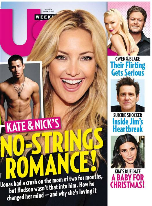 US WEEKLY magazine side cover Issue 1079 19 October 2015