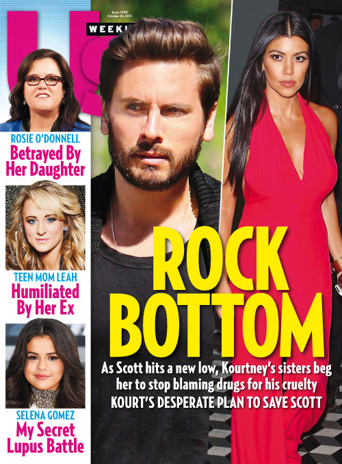 US WEEKLY magazine side cover Issue 1080 26 October 2015