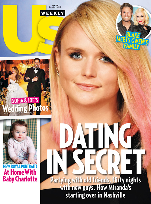 US WEEKLY magazine side cover Issue 1087 14 December 2015