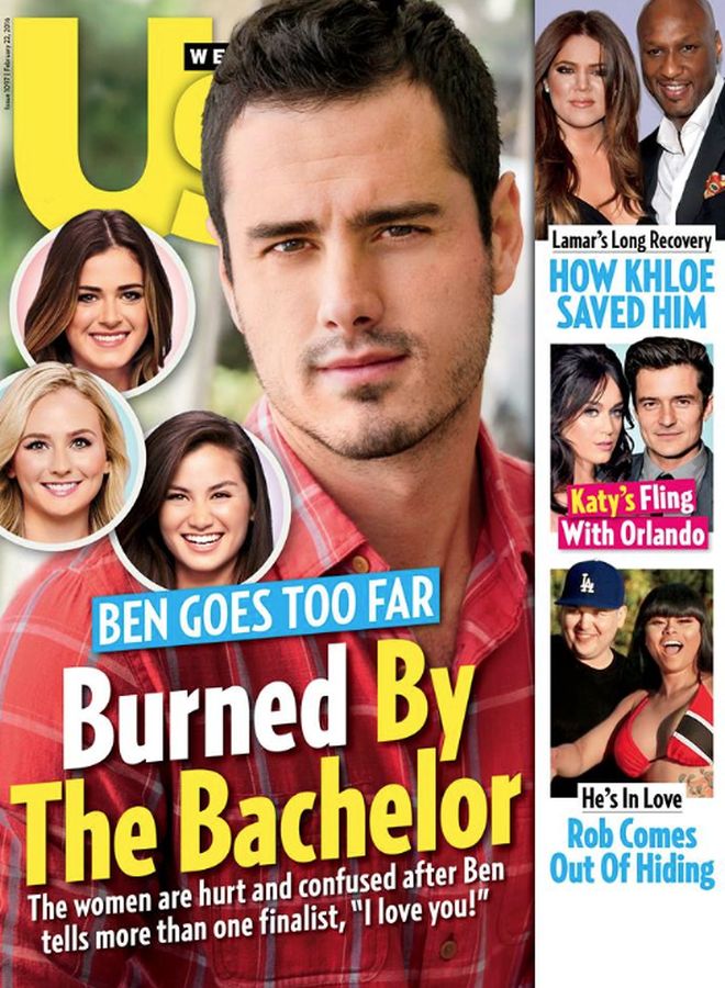 US WEEKLY magazine side cover Issue 1097 22 February 2016