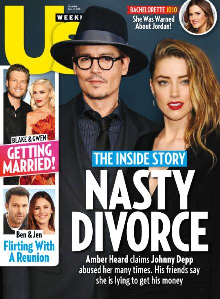 US WEEKLY magazine side cover Issue 1113 13 June 2016