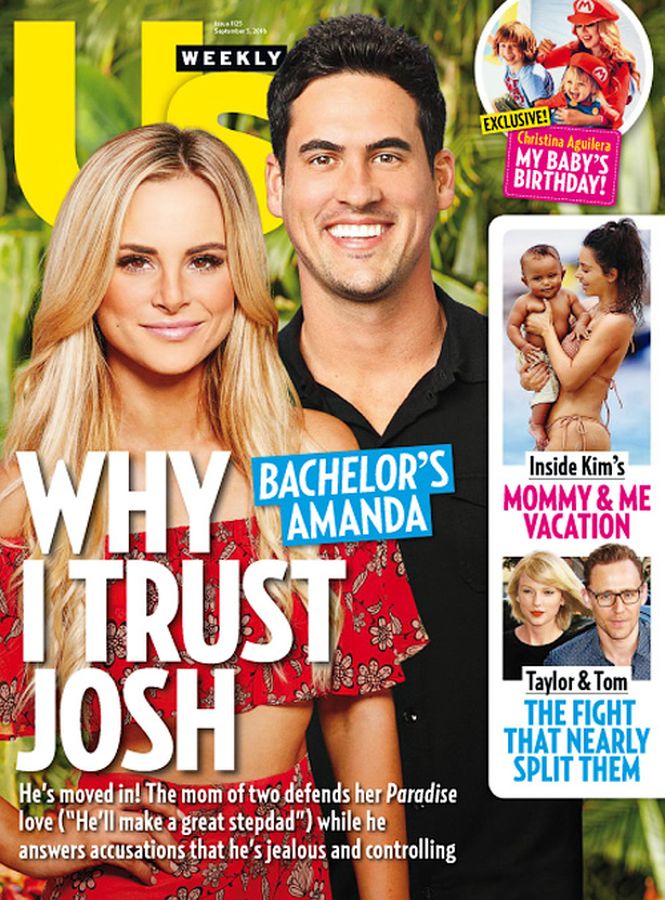 US WEEKLY magazine side cover Issue 1125 5 September 2016