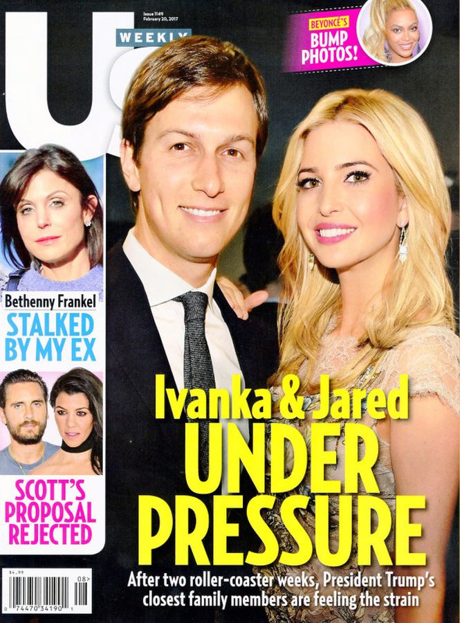 US WEEKLY magazine side cover Issue 1149 20 February 2017