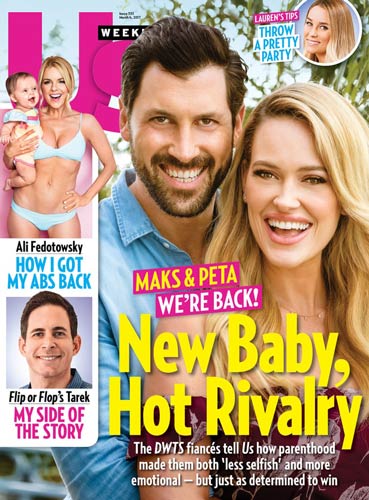 US WEEKLY magazine side cover Issue 1151 6 March 2017