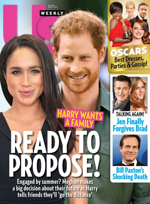 US WEEKLY magazine side cover Issue 1152 13 March 2017