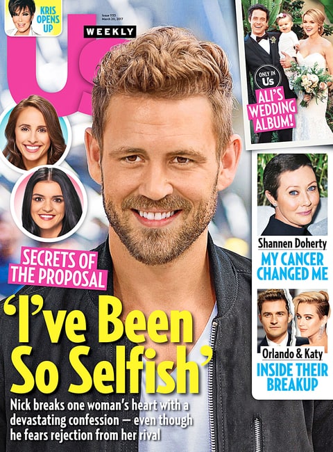US WEEKLY magazine side cover Issue 1153 20 March 2017
