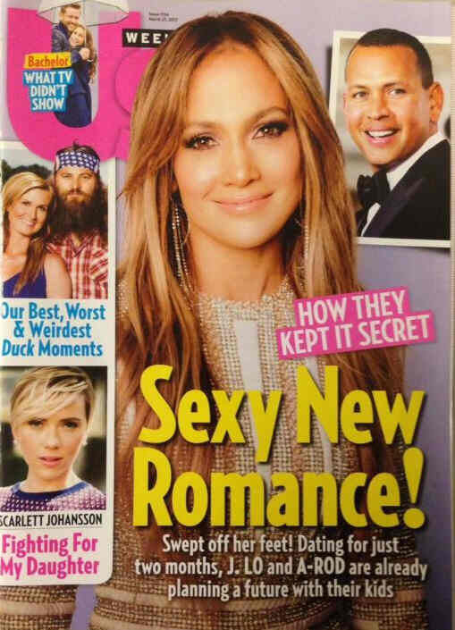 US WEEKLY magazine side cover Issue 1154 27 March 2017