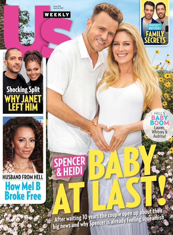 US WEEKLY magazine side cover Issue 1158 24 April 2017