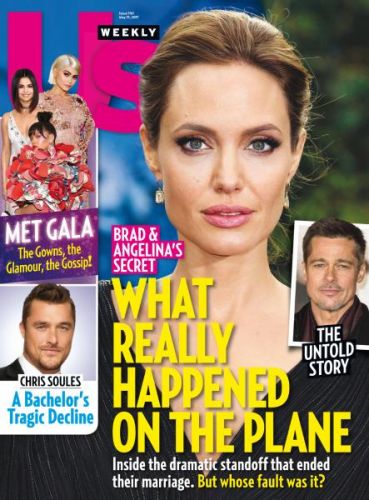 US WEEKLY magazine side cover Issue 1161 15 May 2017