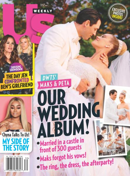 US WEEKLY magazine side cover Issue 30 24 July 2017