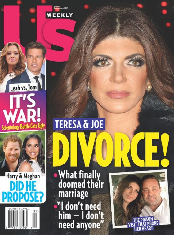 US WEEKLY magazine side cover Issue 36 4 September 2017