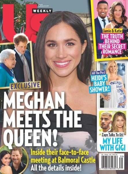 US WEEKLY magazine side cover Issue 39 25 September 2017