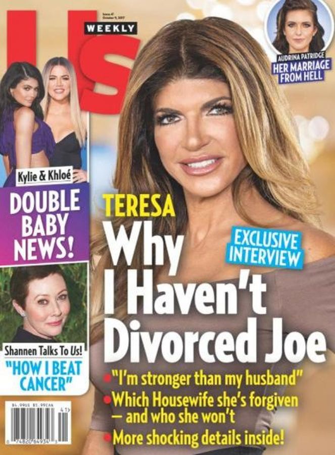 US WEEKLY magazine side cover Issue 41 9 October 2017