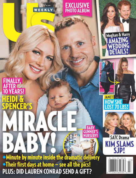 US WEEKLY magazine side cover Issue 43 23 October 2017