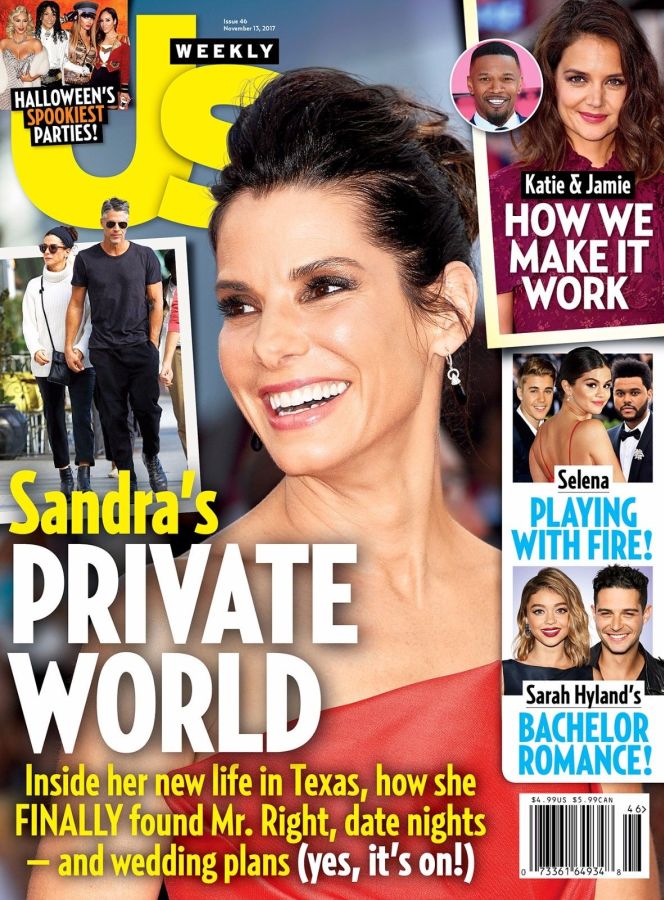 US WEEKLY magazine side cover Issue 46 13 November 2017