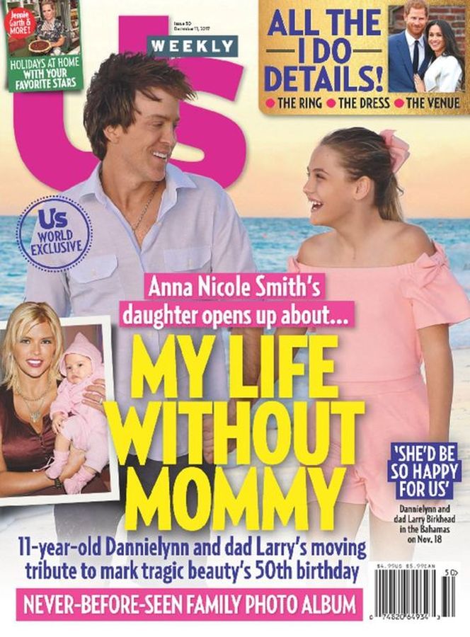 US WEEKLY magazine side cover Issue 50 11 December 2017