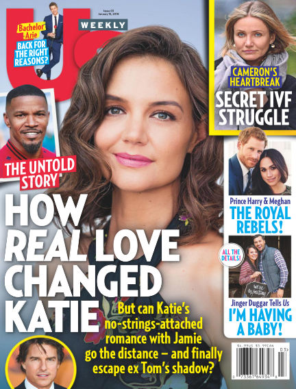 US WEEKLY magazine side cover Issue 3 15 January 2018