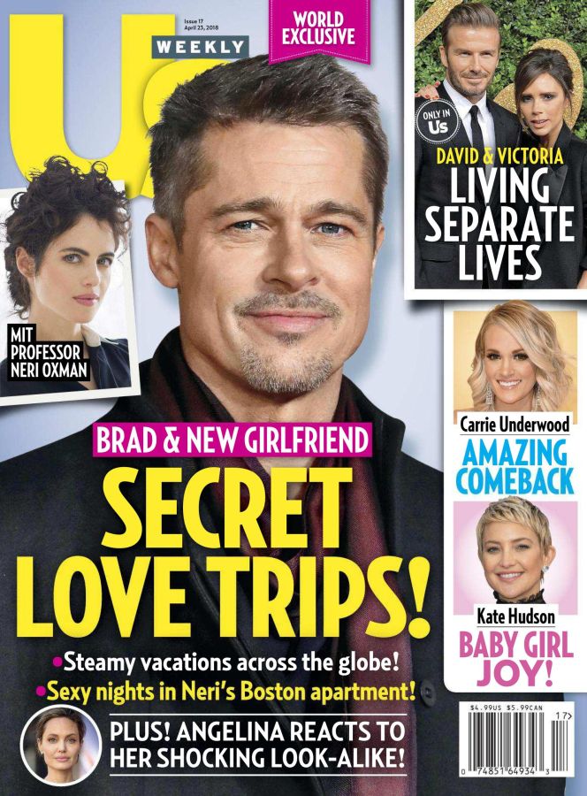 US WEEKLY magazine side cover Issue 17 23 April 2018
