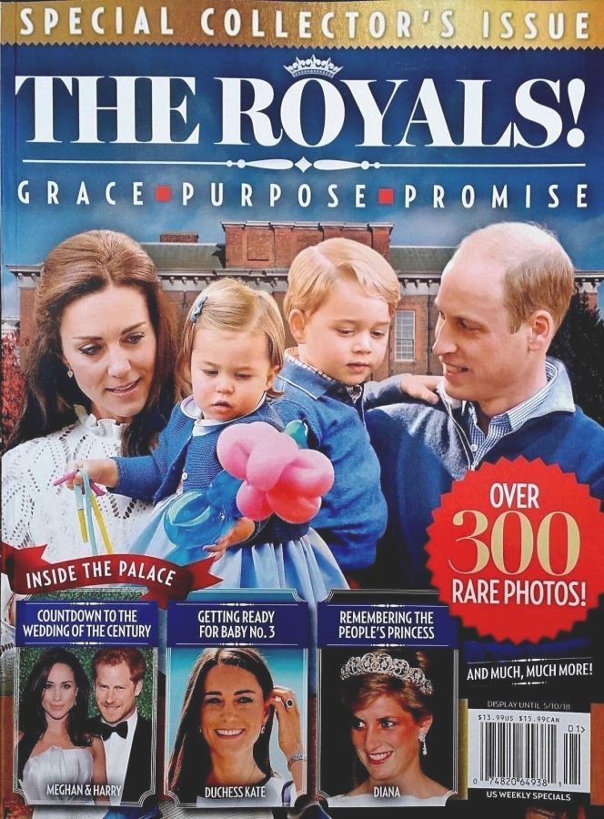 US WEEKLY magazine side cover  Special 10 May 2018
