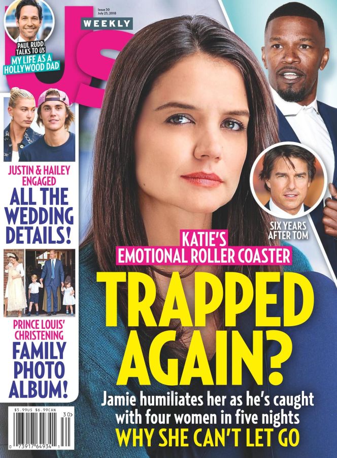 US WEEKLY magazine side cover 23 July 2018