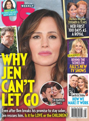 US WEEKLY magazine side cover 17 September 2018