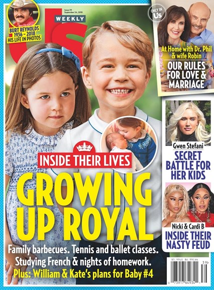 US WEEKLY magazine side cover 24 September 2018