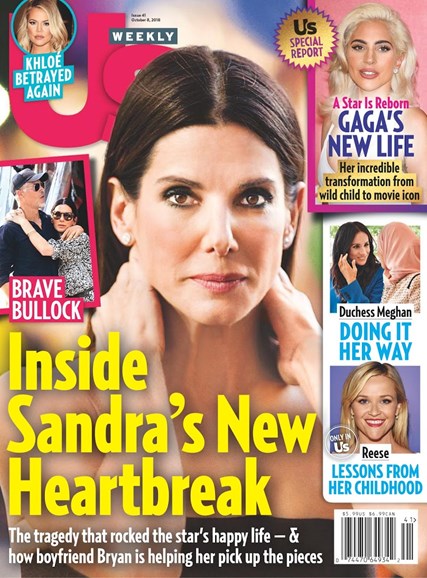 US WEEKLY magazine side cover 8 October 2018