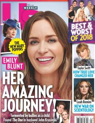 US WEEKLY magazine side cover 7 January 2019