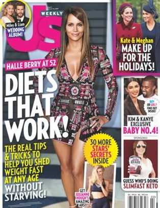 US WEEKLY magazine side cover 14 January 2019