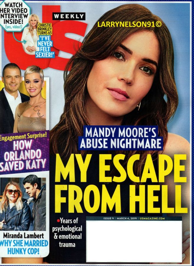 US WEEKLY magazine side cover 4 March 2019