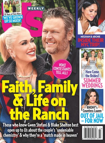 US WEEKLY magazine side cover 10 June 2019