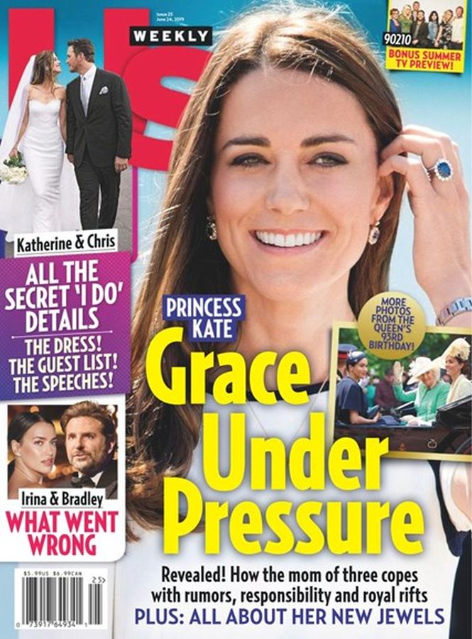 US WEEKLY magazine side cover 24 June 2019