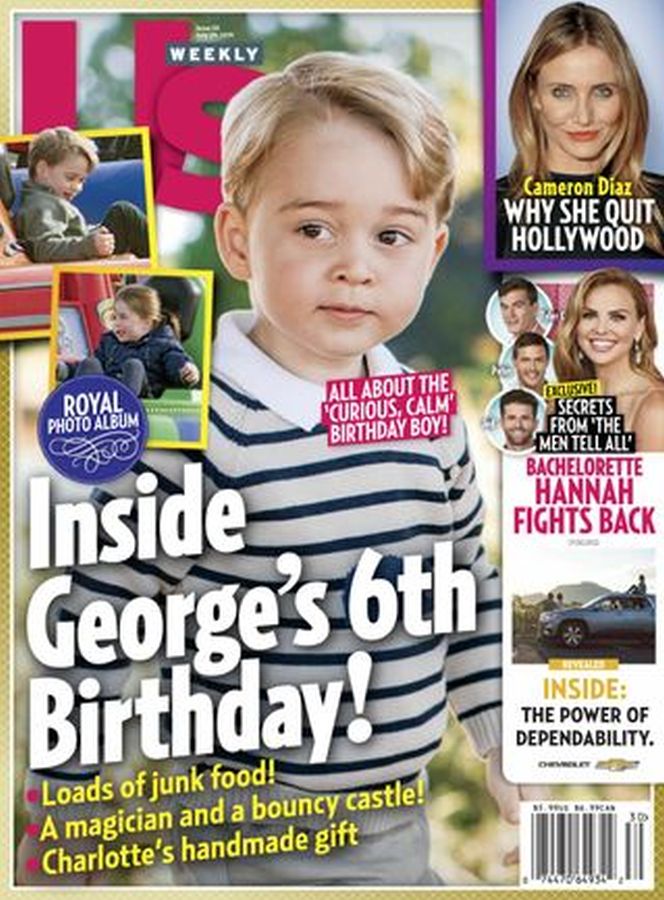 US WEEKLY magazine side cover 29 July 2019