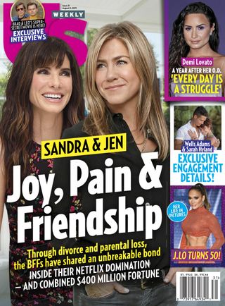 US WEEKLY magazine side cover 5 August 2019