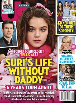 US WEEKLY magazine side cover 12 August 2019