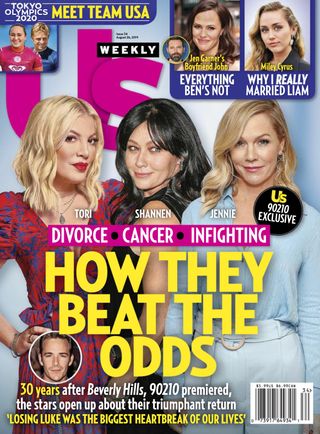 US WEEKLY magazine side cover 26 August 2019