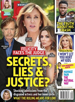 US WEEKLY magazine side cover 23 September 2019