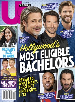 US WEEKLY magazine side cover 30 September 2019