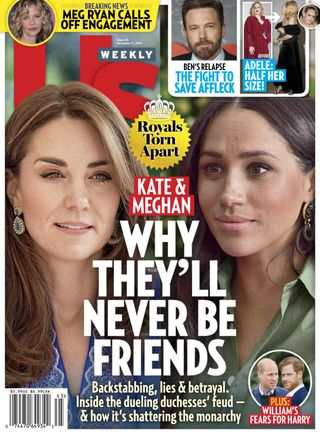 US WEEKLY magazine side cover 11 November 2019
