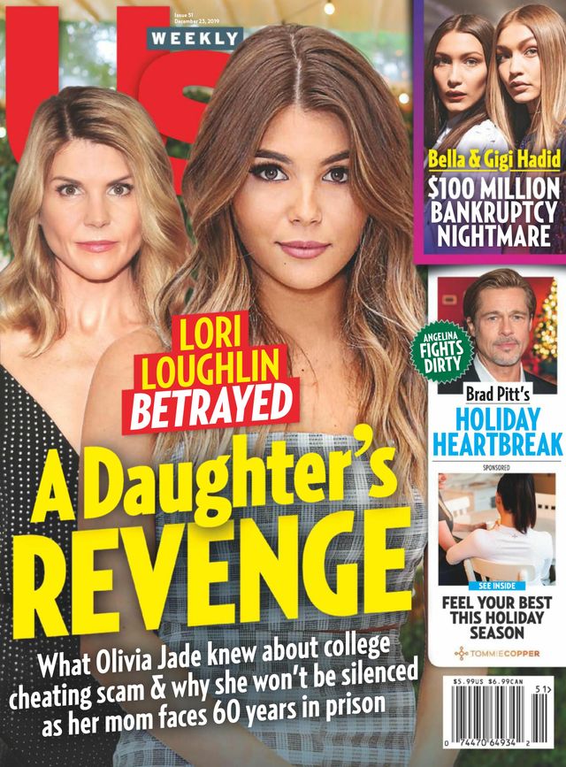 US WEEKLY magazine side cover 23 December 2019