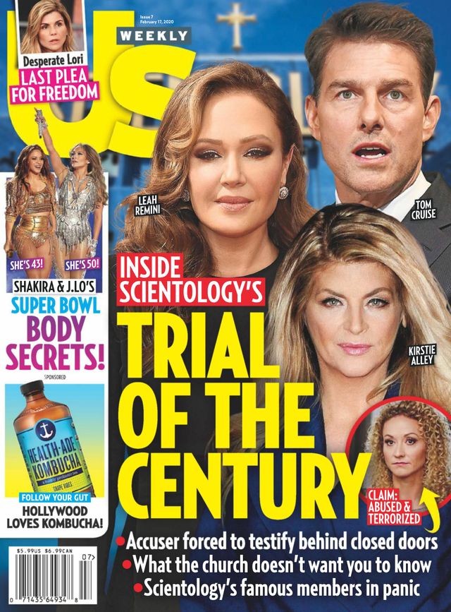 US WEEKLY magazine side cover 17 February 2020