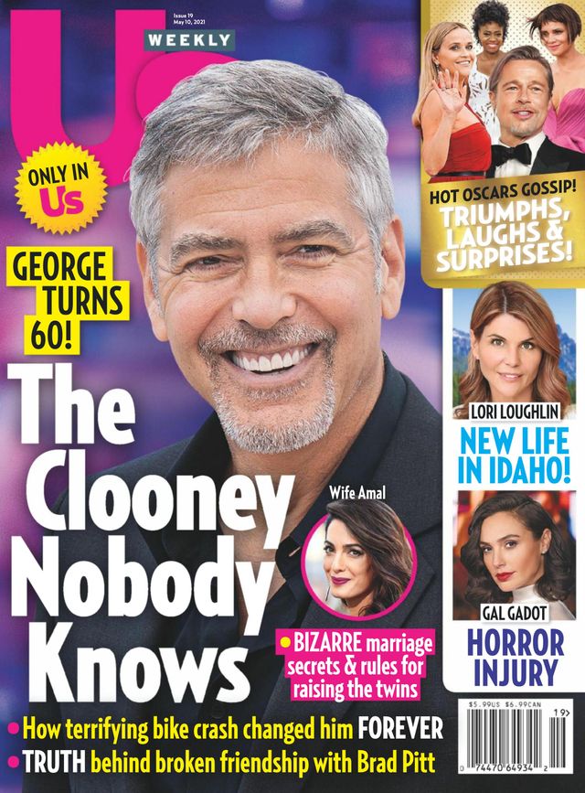 US WEEKLY magazine side cover Issue 19 10 May 2021