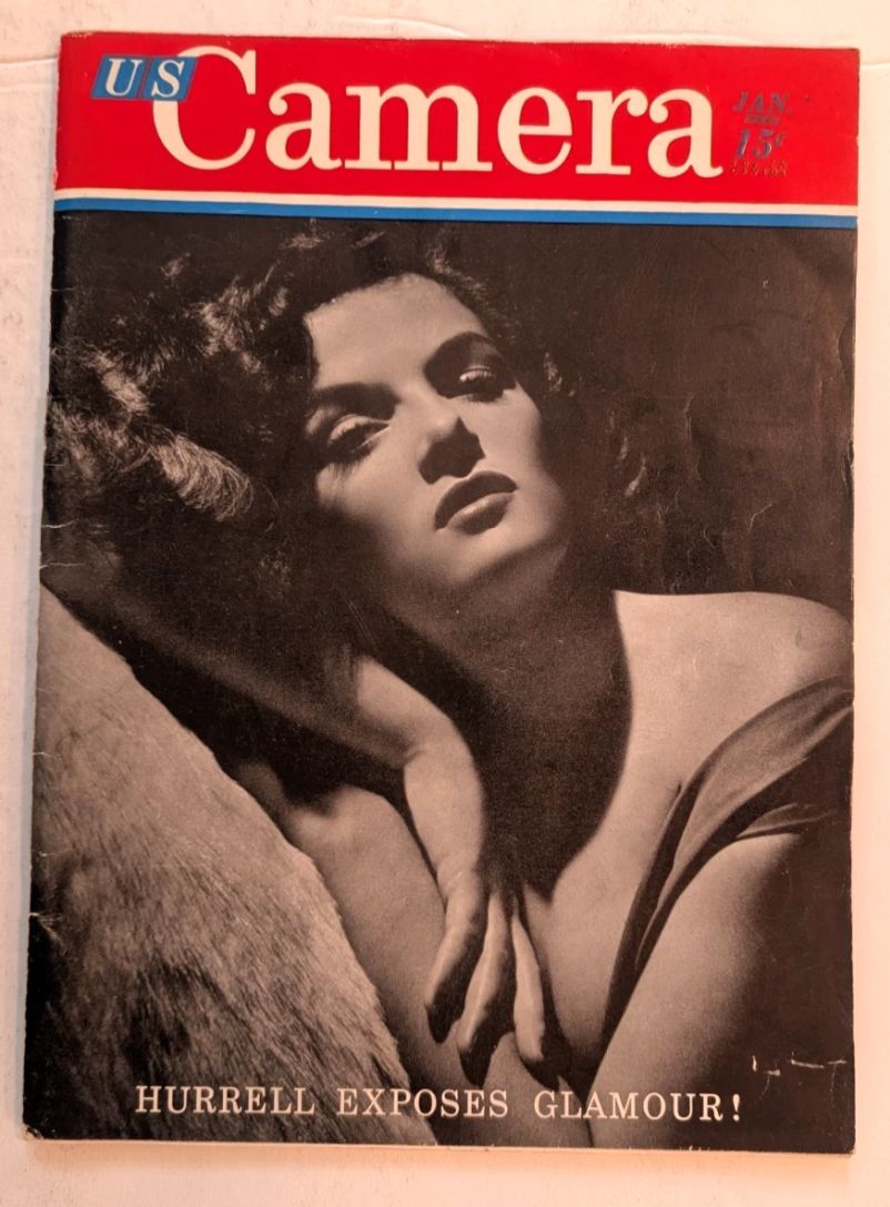US CAMERA magazine side cover  January 1942