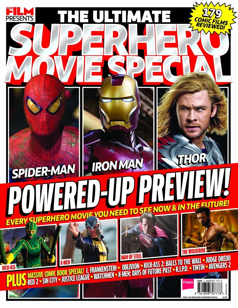 ULTIMATE SUPERHERO MOVIE SPECIAL magazine side cover Issue 2   2013